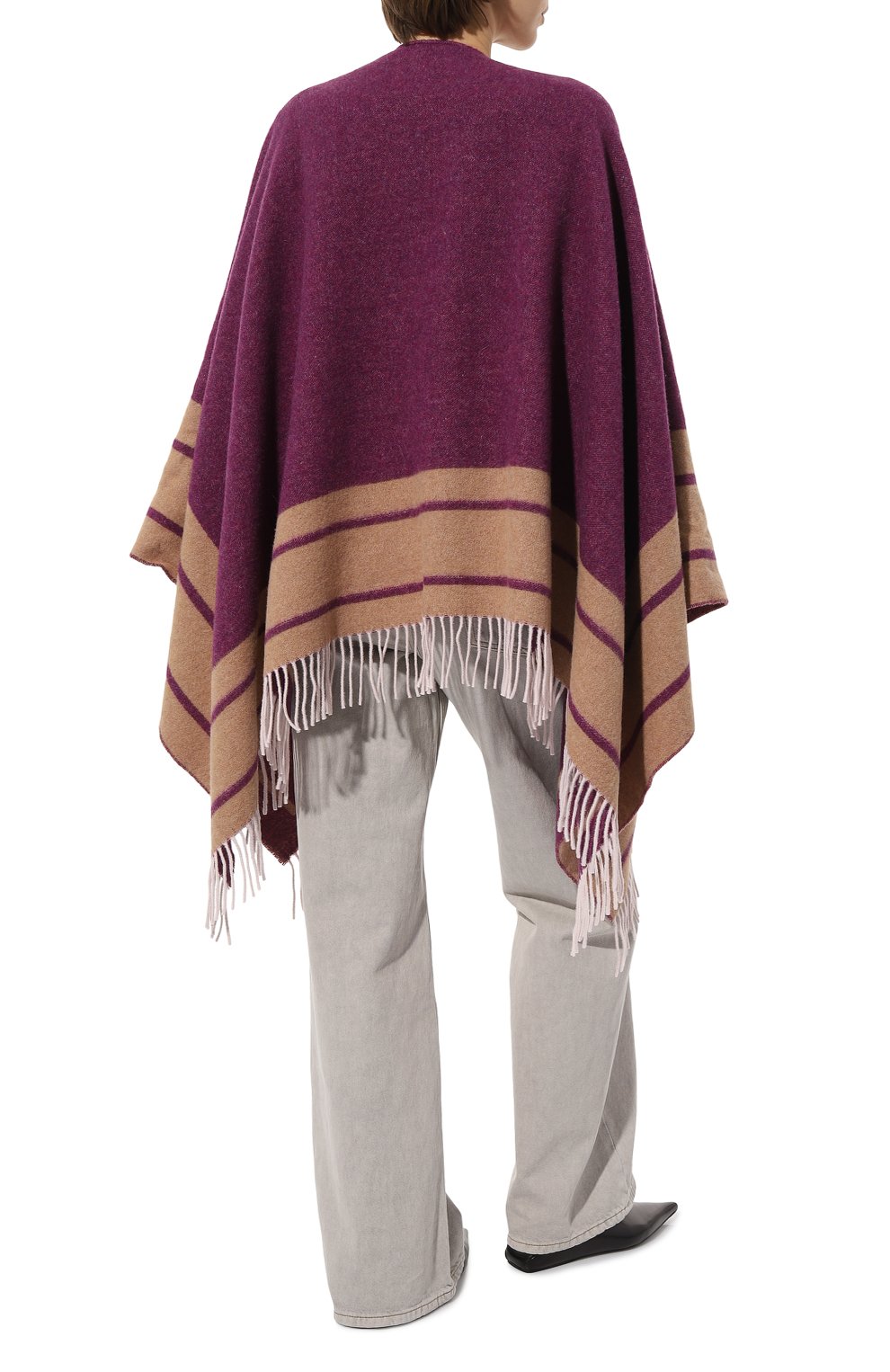 Шерстяное пончо PATRIZIA PEPE, арт. 8F0017_A400, фото 4