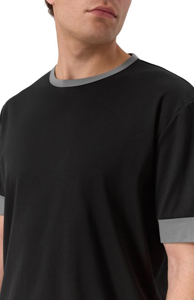 Хлопковая футболка GIORGIO ARMANI, арт. GM001948/TE10333, фото 5