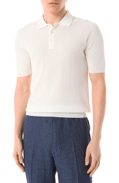 Хлопковое поло GRAN SASSO, арт. 57113/20620, фото 3