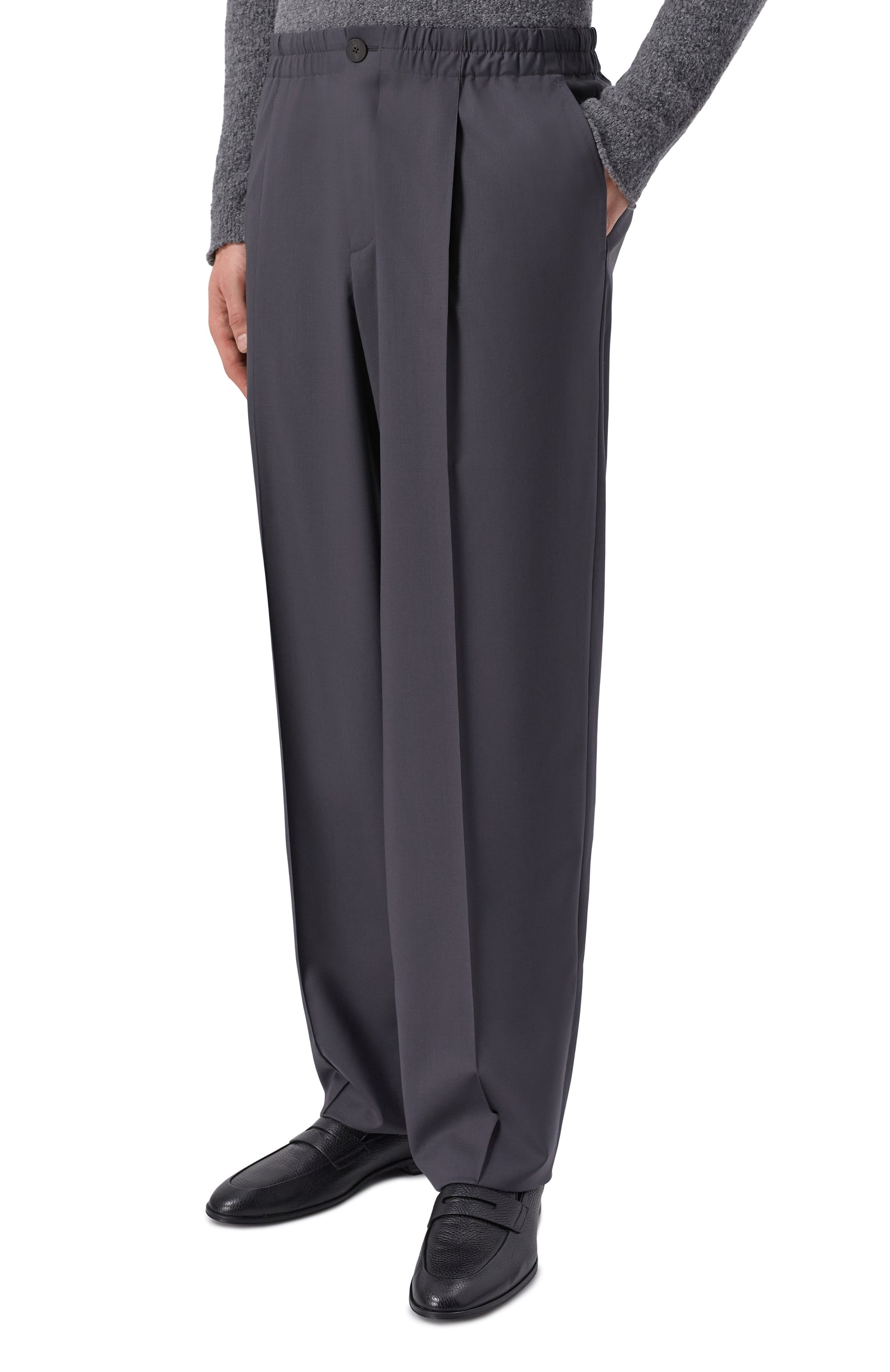 Шерстяные брюки 12 STOREEZ, арт. 136040, фото 3