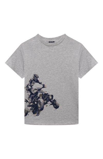 Хлопковая футболка IL GUFO, арт. P23TS382MF001/10A-14A, фото 1