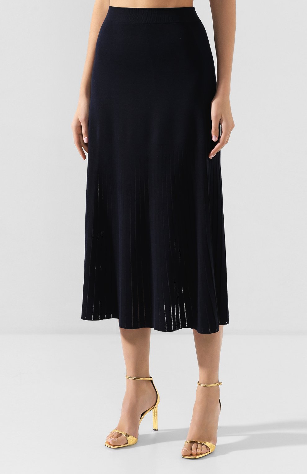 Юбка из смеси шелка и хлопка LORO PIANA, арт. FAI9429, фото 3