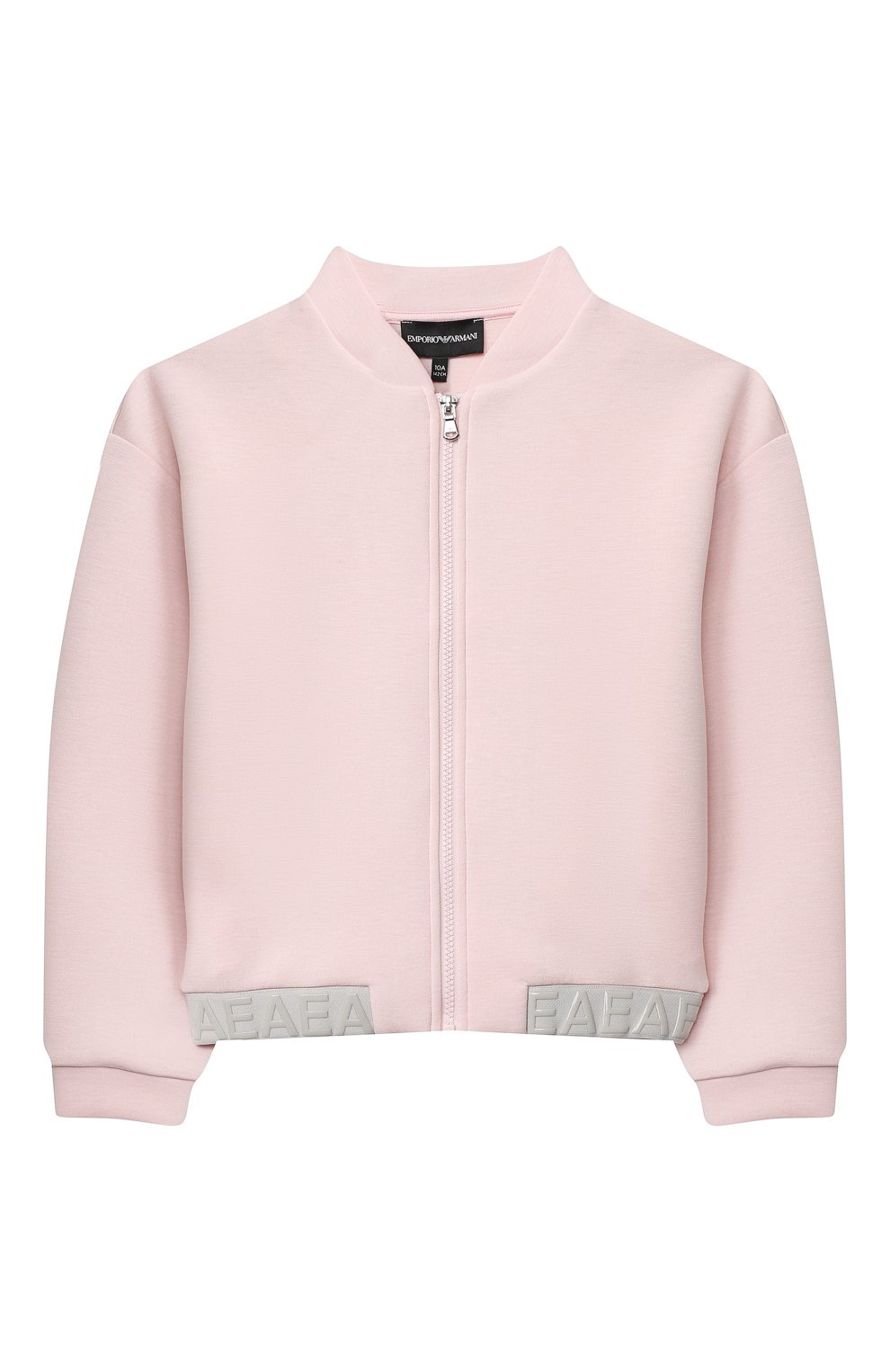 Бомбер EMPORIO ARMANI светло-розового цвета по цене 16800 руб., арт. 6H3B03/1JDSZ, фото 1 Бомбер EMPORIO ARMANI, арт. 6H3B03/1JDSZ, фото 1