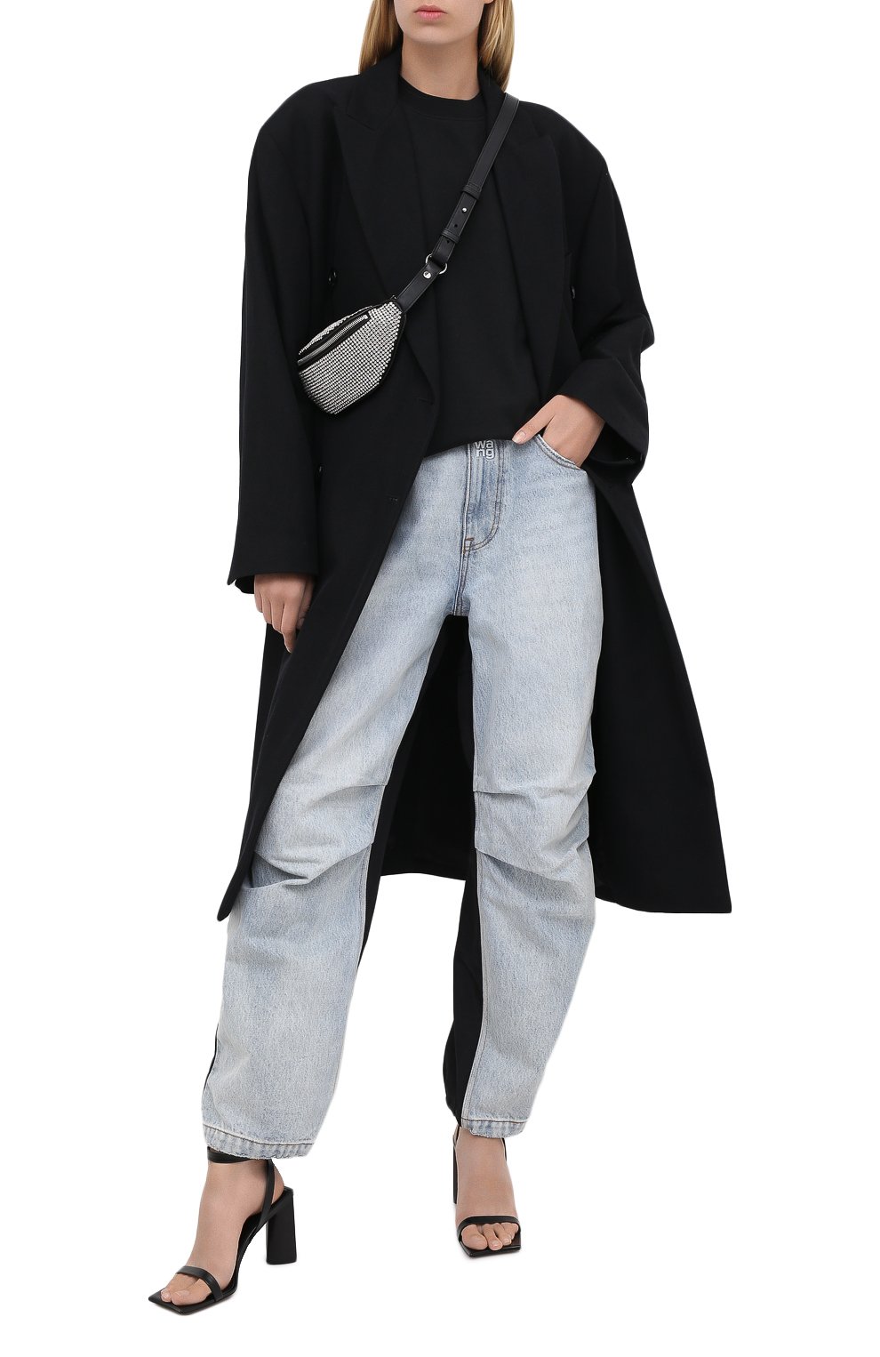 Футболка из хлопка и вискозы ALEXANDERWANG.T, арт. 4CC2201156, фото 2