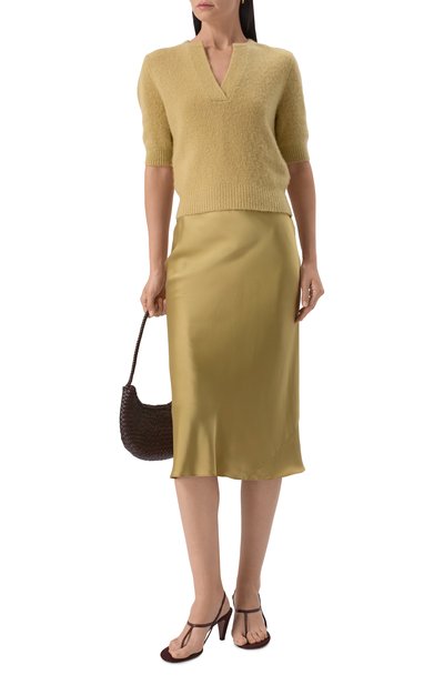 Атласная юбка DOROTHEE SCHUMACHER, арт. 147305, фото 2