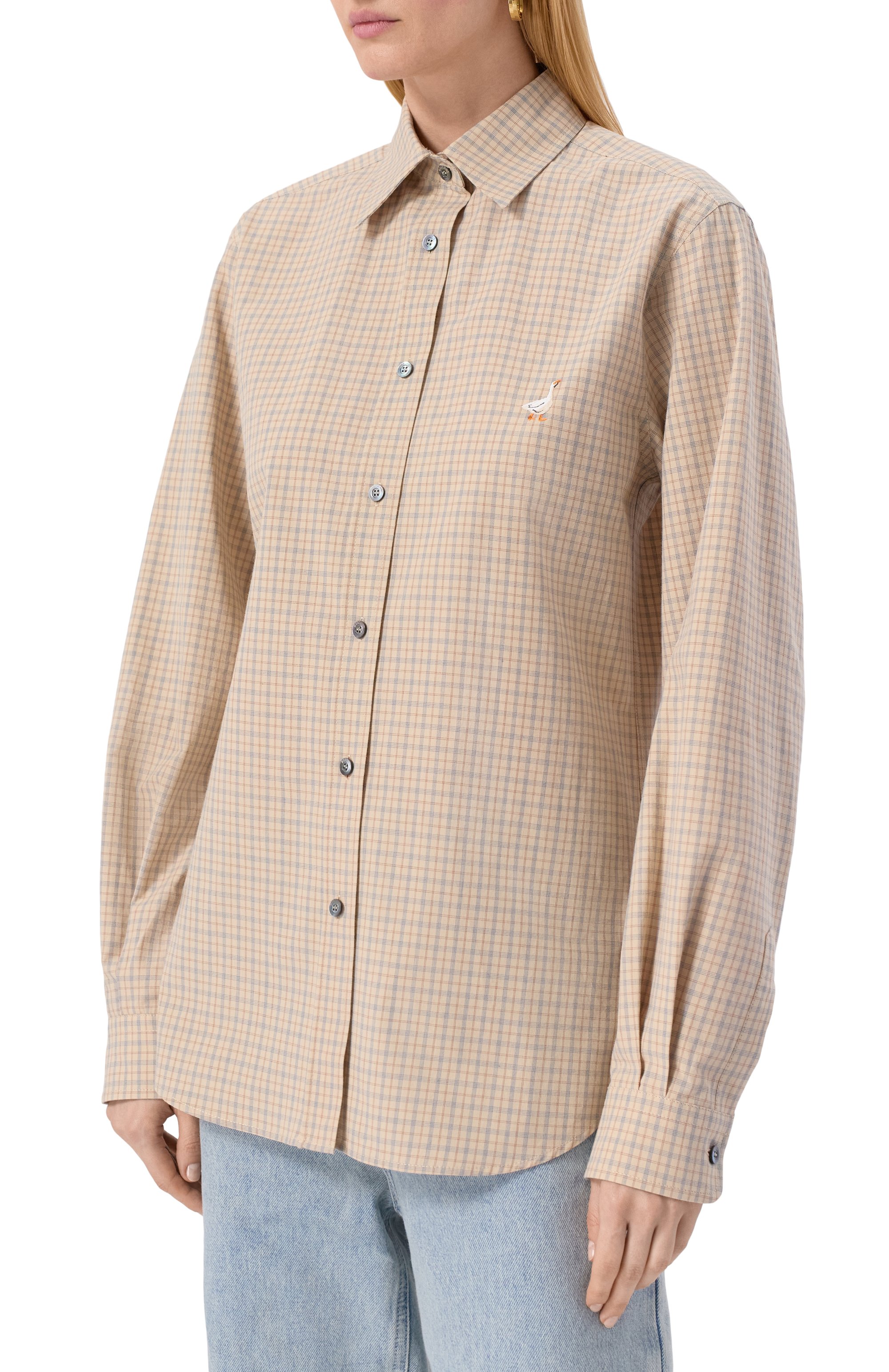 Хлопковая рубашка MOSCHINO, арт. A0227/5548, фото 3