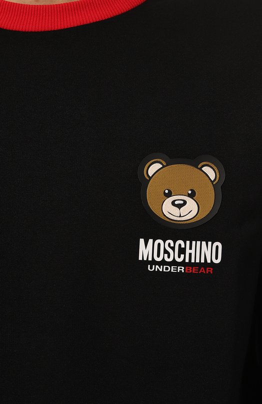 фото Хлопковый свитшот moschino