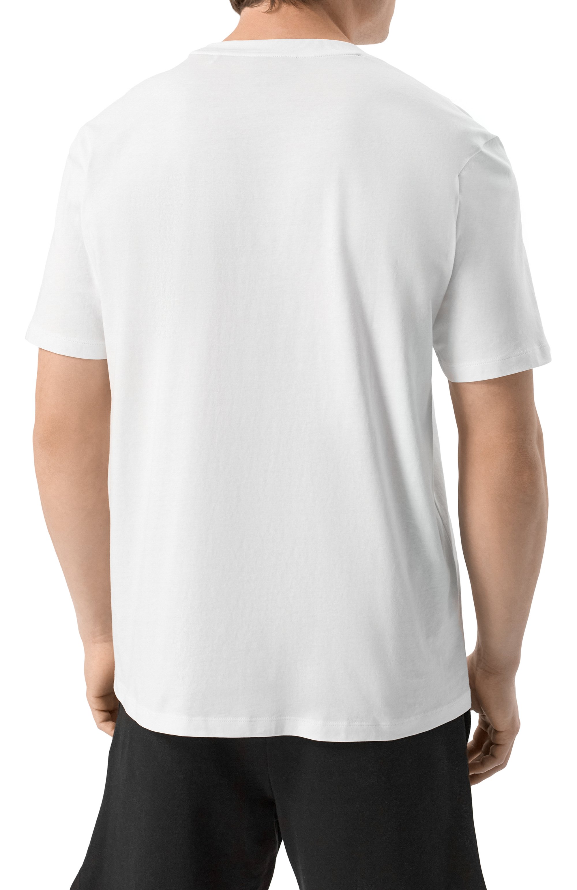 Хлопковая футболка HUGO, арт. 50538257, фото 4