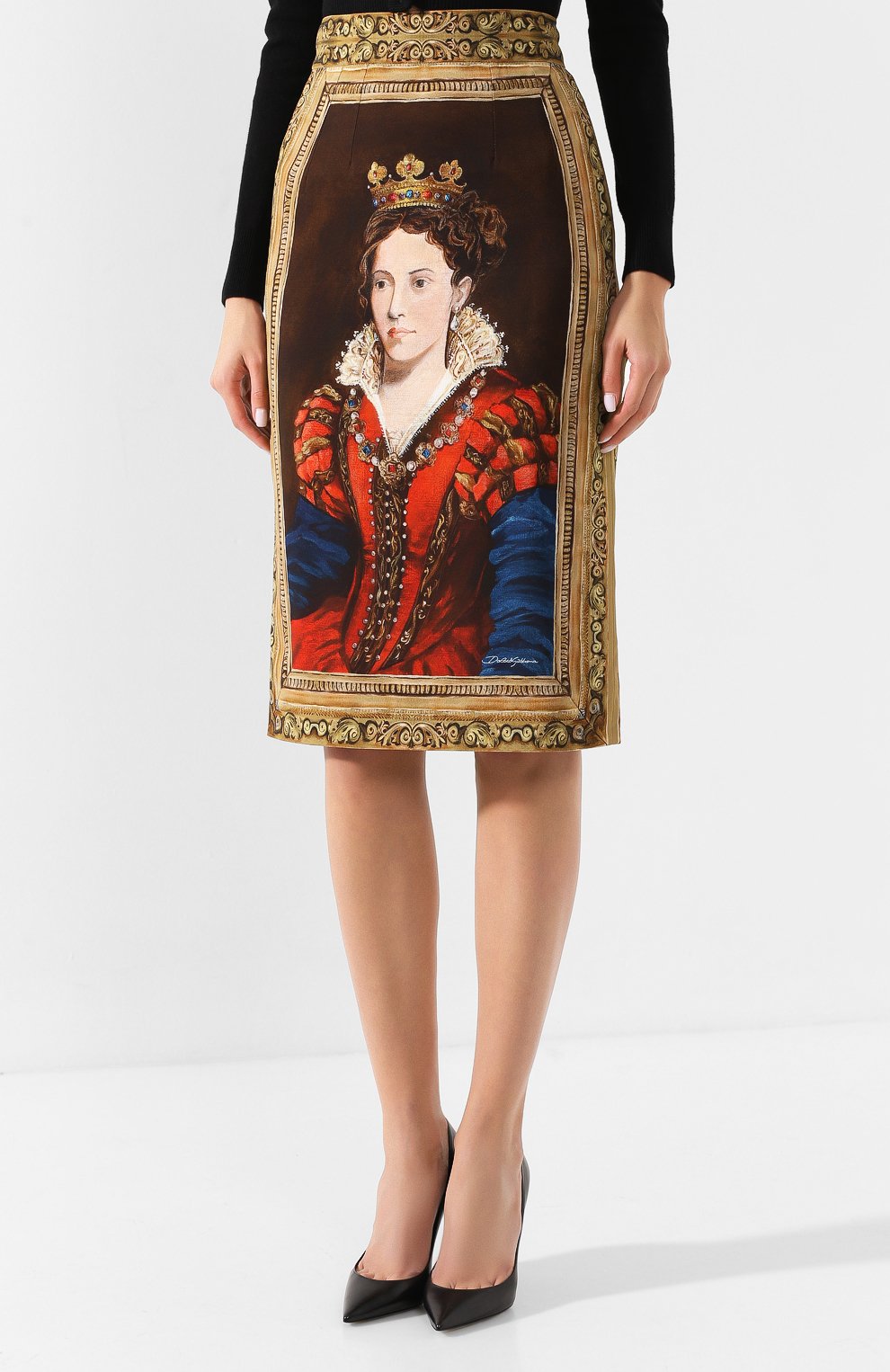 Юбка с принтом DOLCE & GABBANA, арт. F4BL4T/GD024, фото 3