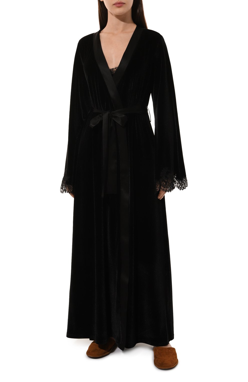 Бархатный халат I.D. SARRIERI, арт. L7171, фото 3
