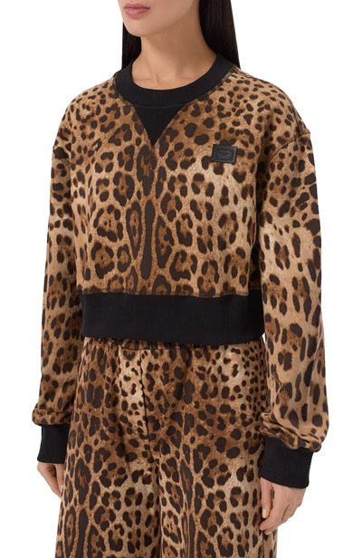 Хлопковый свитшот DOLCE & GABBANA, арт. F9S46T/FS785, фото 3
