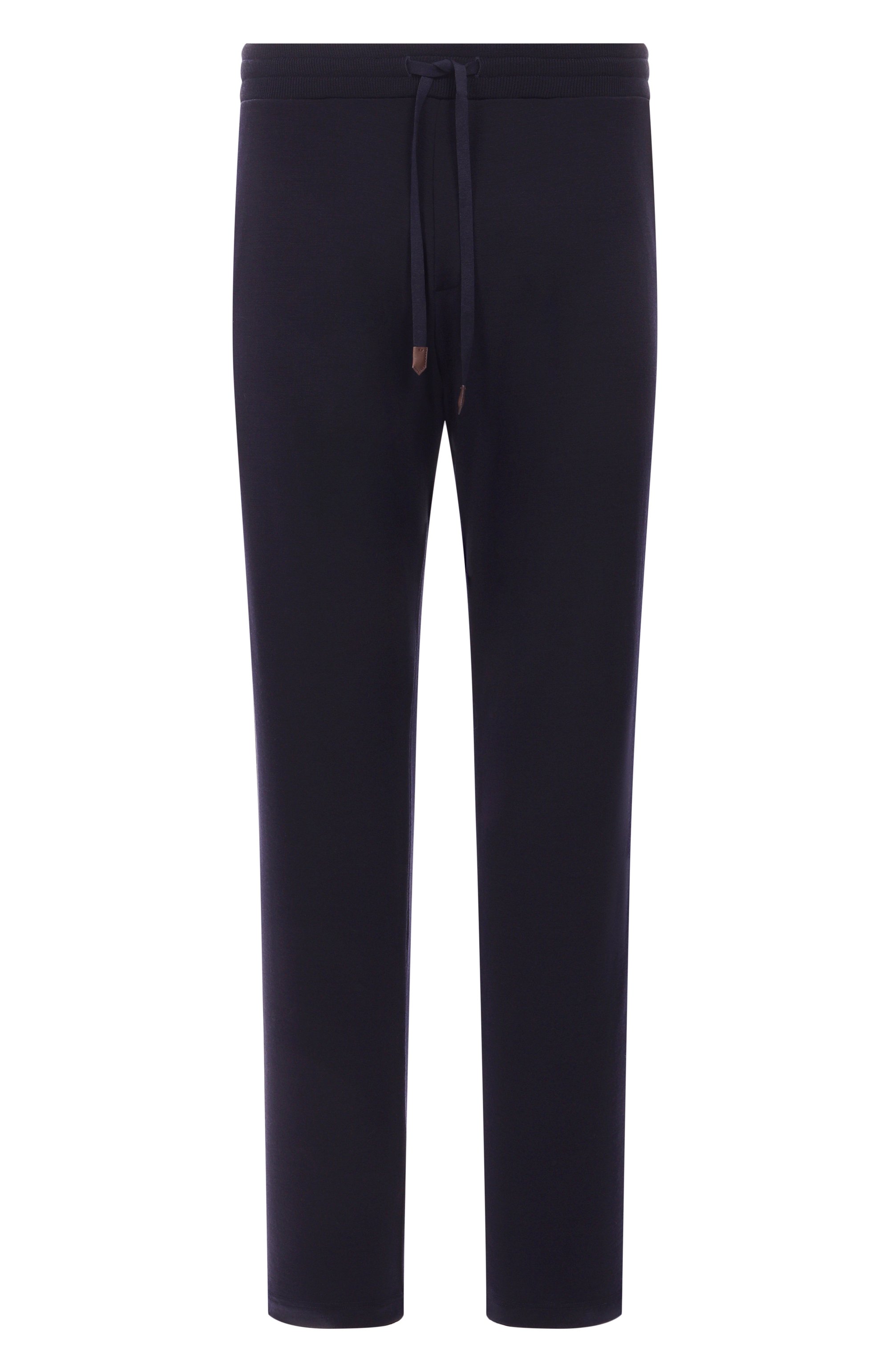 Шерстяные брюки CANALI темно-синего цвета по цене 122500 руб., арт. T0913/MJ02339, фото 1 Шерстяные брюки CANALI, арт. T0913/MJ02339, фото 1