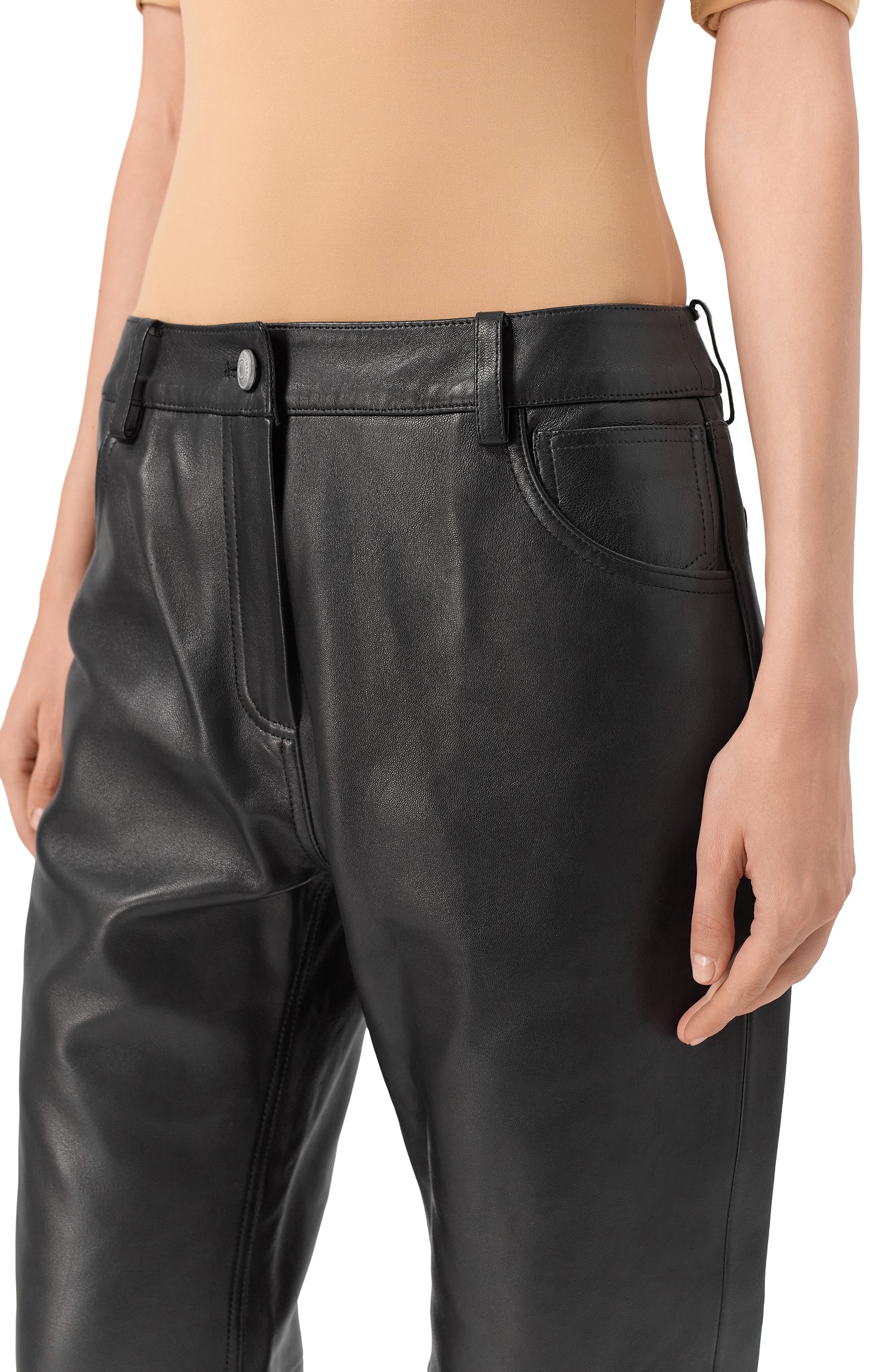 Кожаные брюки MAGDA BUTRYM, арт. 211725, фото 5