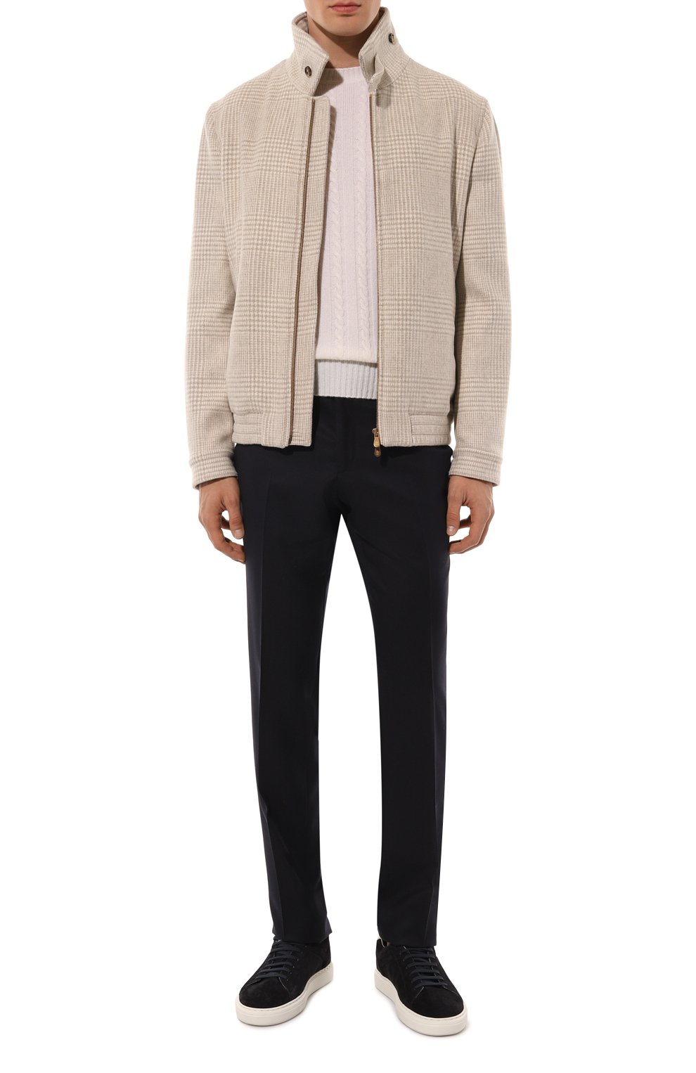 Шерстяные брюки CORNELIANI, арт. 945B01-9418111, фото 2