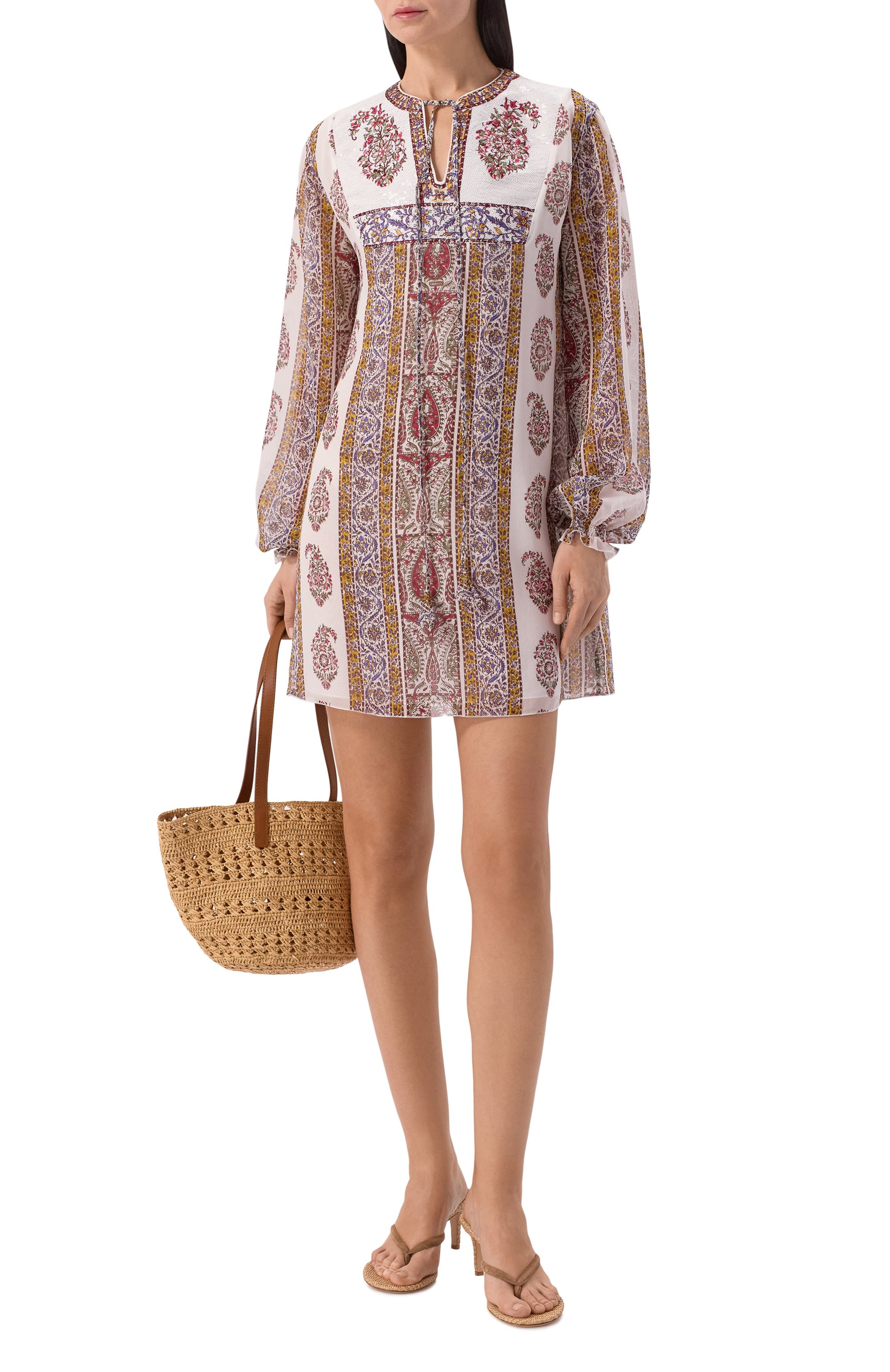 Шелковое платье GIAMBATTISTA VALLI, арт. 26SSPVCL5167/35PRI, фото 2