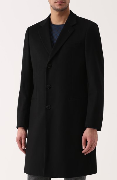 Пальто из смеси шерсти и кашемира GIORGIO ARMANI, арт. USLG01/0S169, фото 3