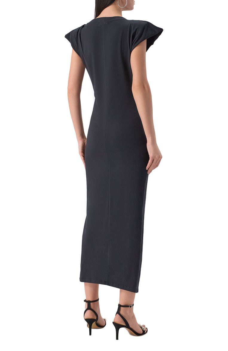 Хлопковое платье ISABEL MARANT, арт. R00307FA/A1N41I, фото 4