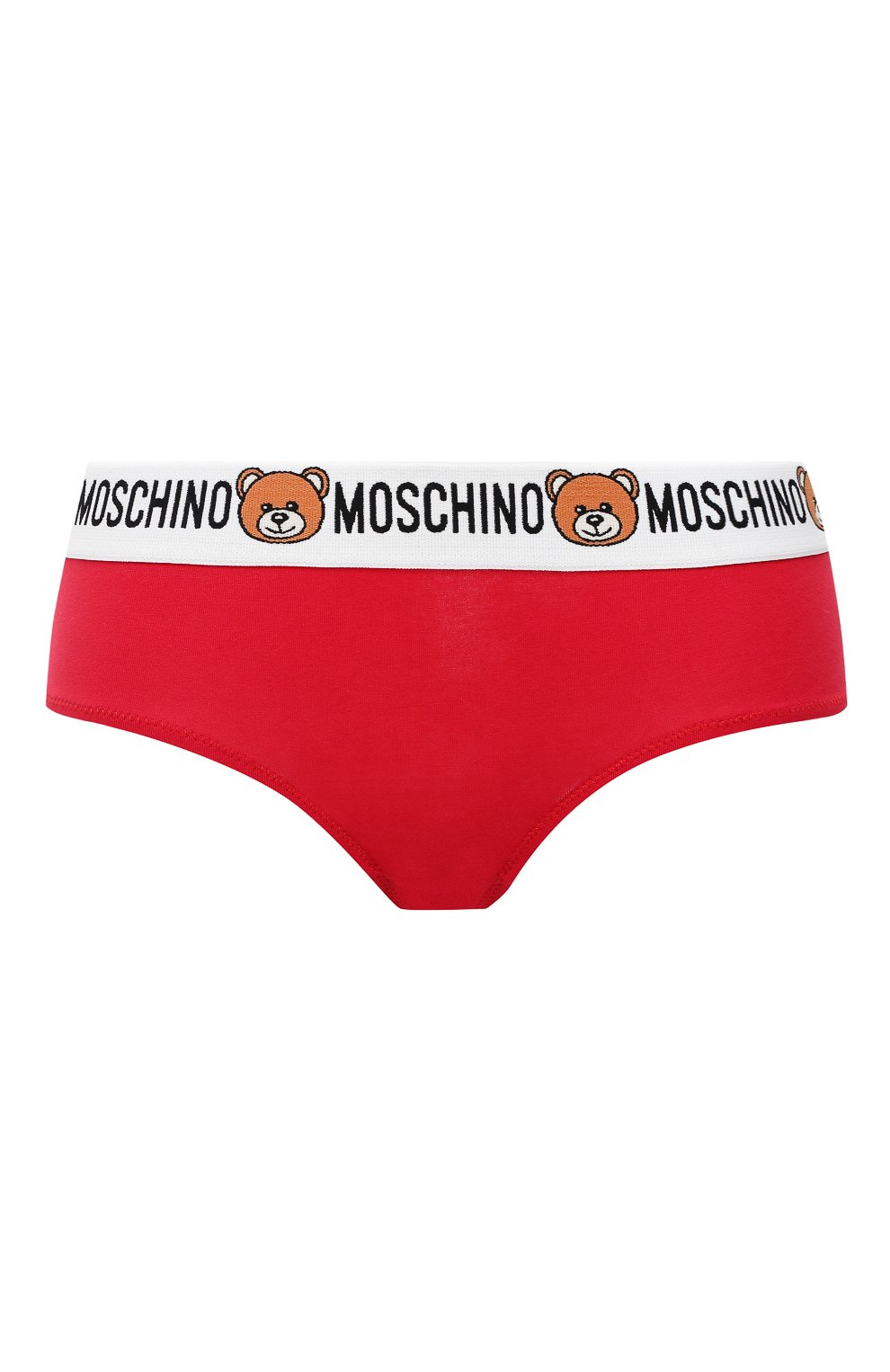 Трусы-шорты MOSCHINO красного цвета по цене 7305 руб., арт. A4717/9003, фото 1 Трусы-шорты MOSCHINO, арт. A4717/9003, фото 1