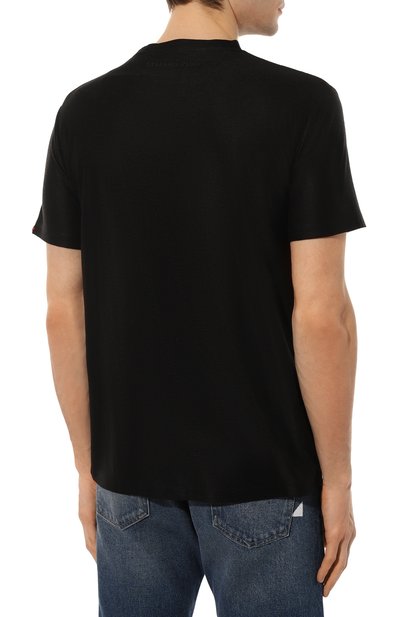 Шелковая футболка STEFANO RICCI, арт. MNH3102170/K0002N, фото 4