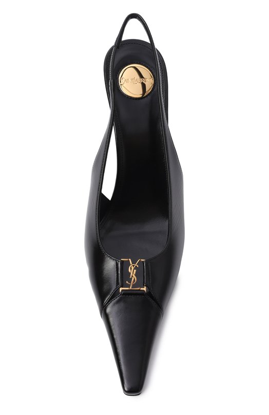 Кожаные туфли Babylone Breteuil 90 Saint Laurent 806685/AAEHI Чёрный  806685/AAEHI Фото 6