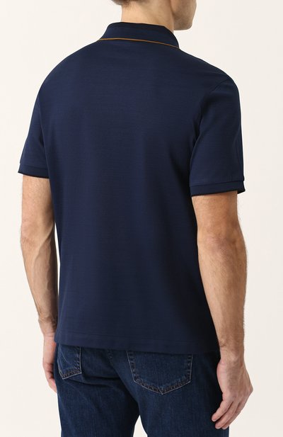 Хлопковое поло BRIONI, арт. UJ6R0L/P7620, фото 4