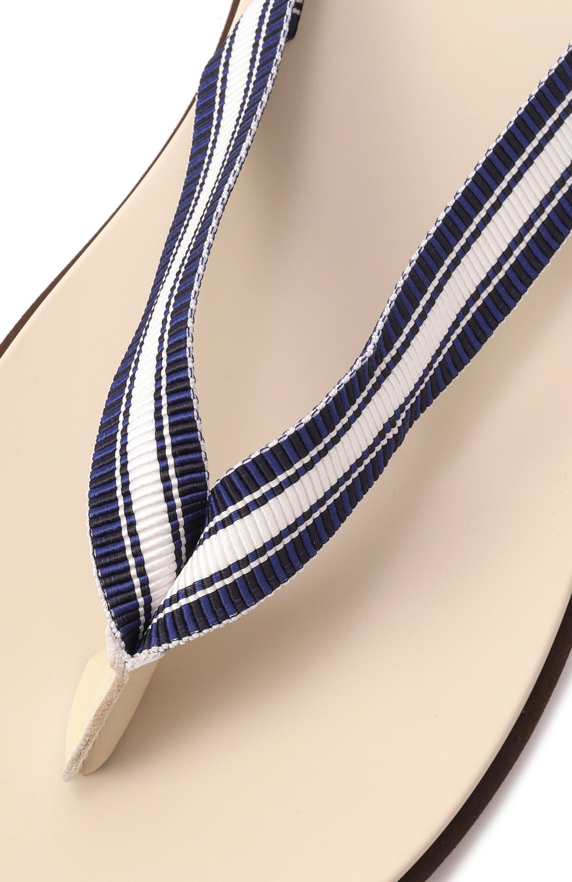 Комбинированные шлепанцы BRUNELLO CUCINELLI, арт. MZUNAVH328, фото 7