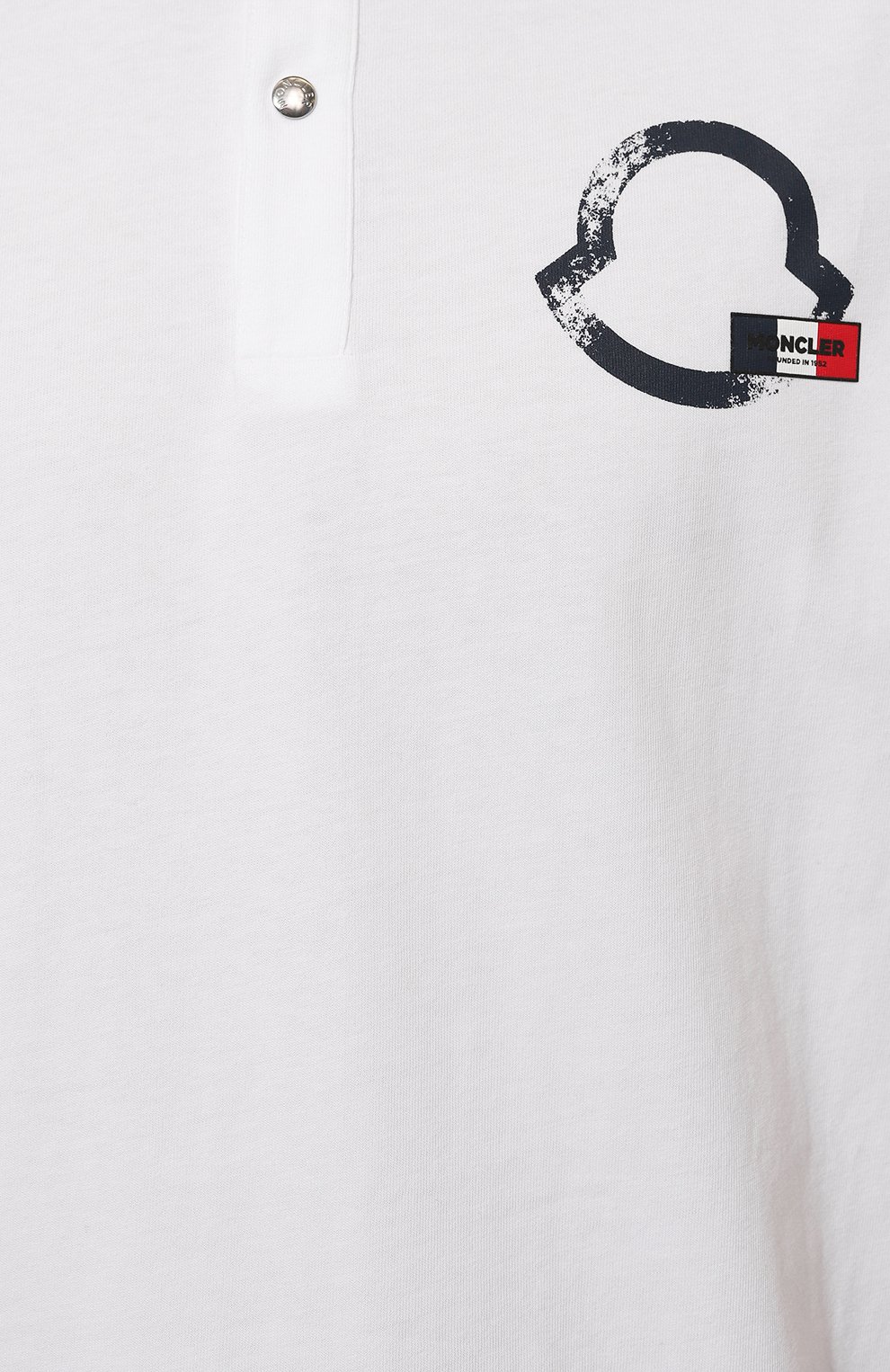 Хлопковое поло MONCLER, арт. 8A000-09-8390T, фото 5