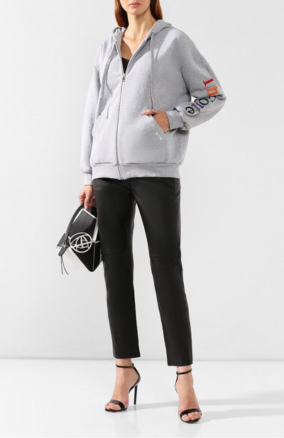 Хлопковая толстовка FORTE DEI MARMI COUTURE серого цвета по цене 24850 руб., арт. FDMC SS19 6237, фото 2 Хлопковая толстовка FORTE DEI MARMI COUTURE, арт. FDMC SS19 6237, фото 2