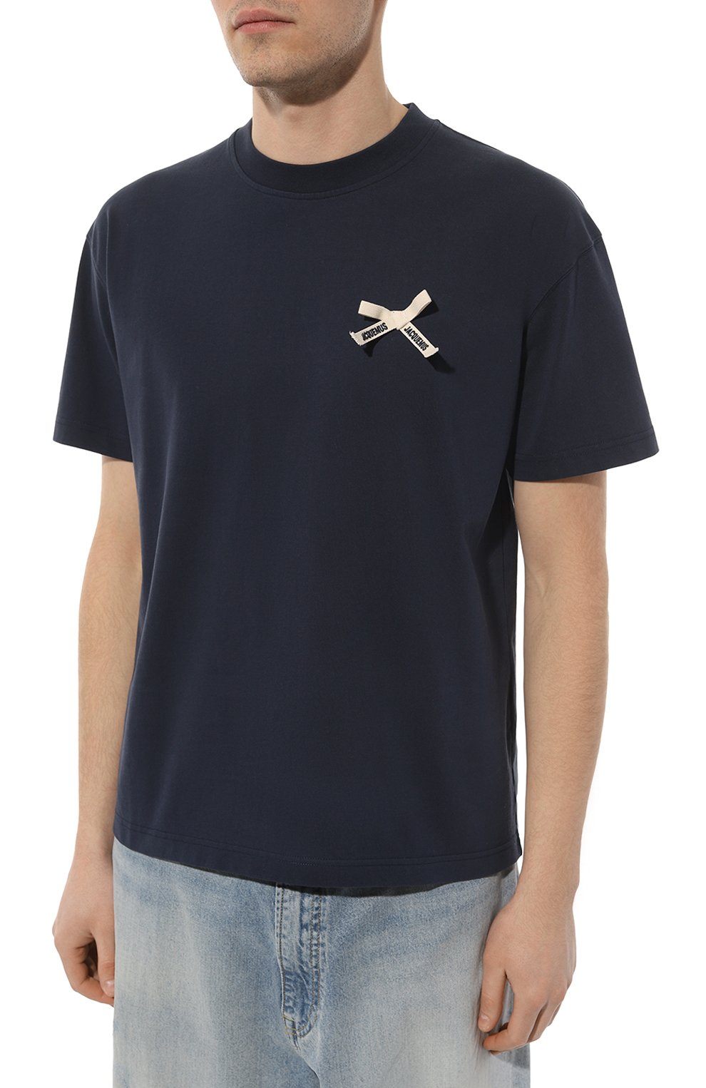 Хлопковая футболка JACQUEMUS, арт. 23H/236JS196-2003, фото 3