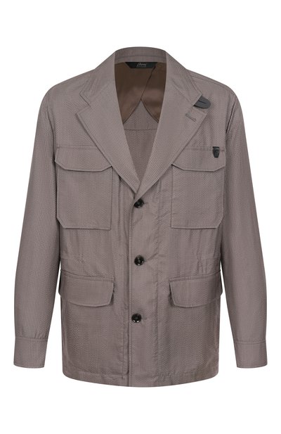 Мужская шелковая куртка BRIONI, арт. SGQQ0L/PB467