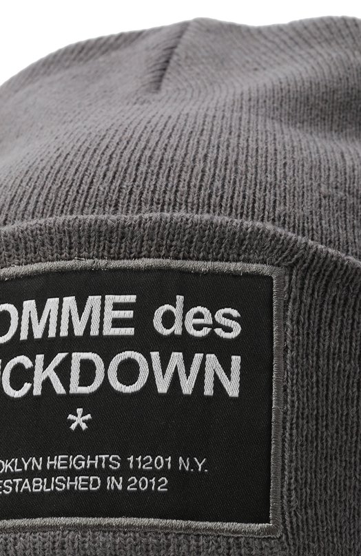 Шапка Comme des Fuckdown CFACX00240 Серый  CFACX00240 Фото 3