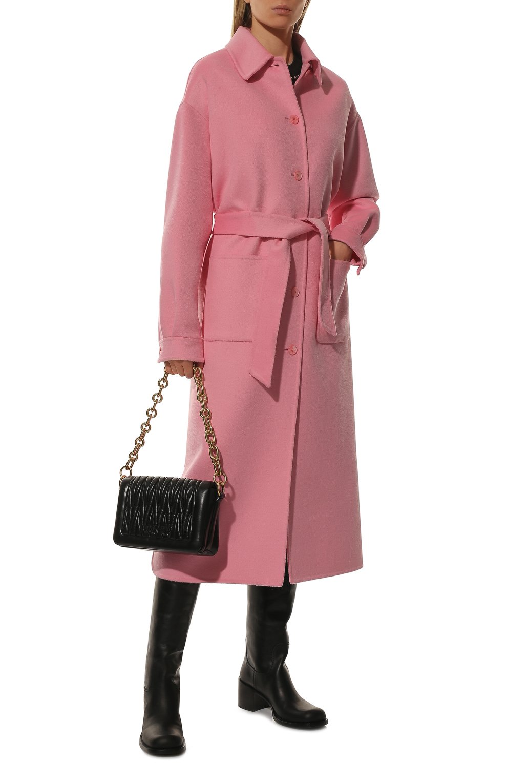 Шерстяное пальто MIU MIU, арт. MS1896-03H-F0028, фото 2