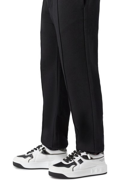 Кожаные кеды one stud xl VALENTINO, �арт. 7Y2S0G37/WRI, фото 3