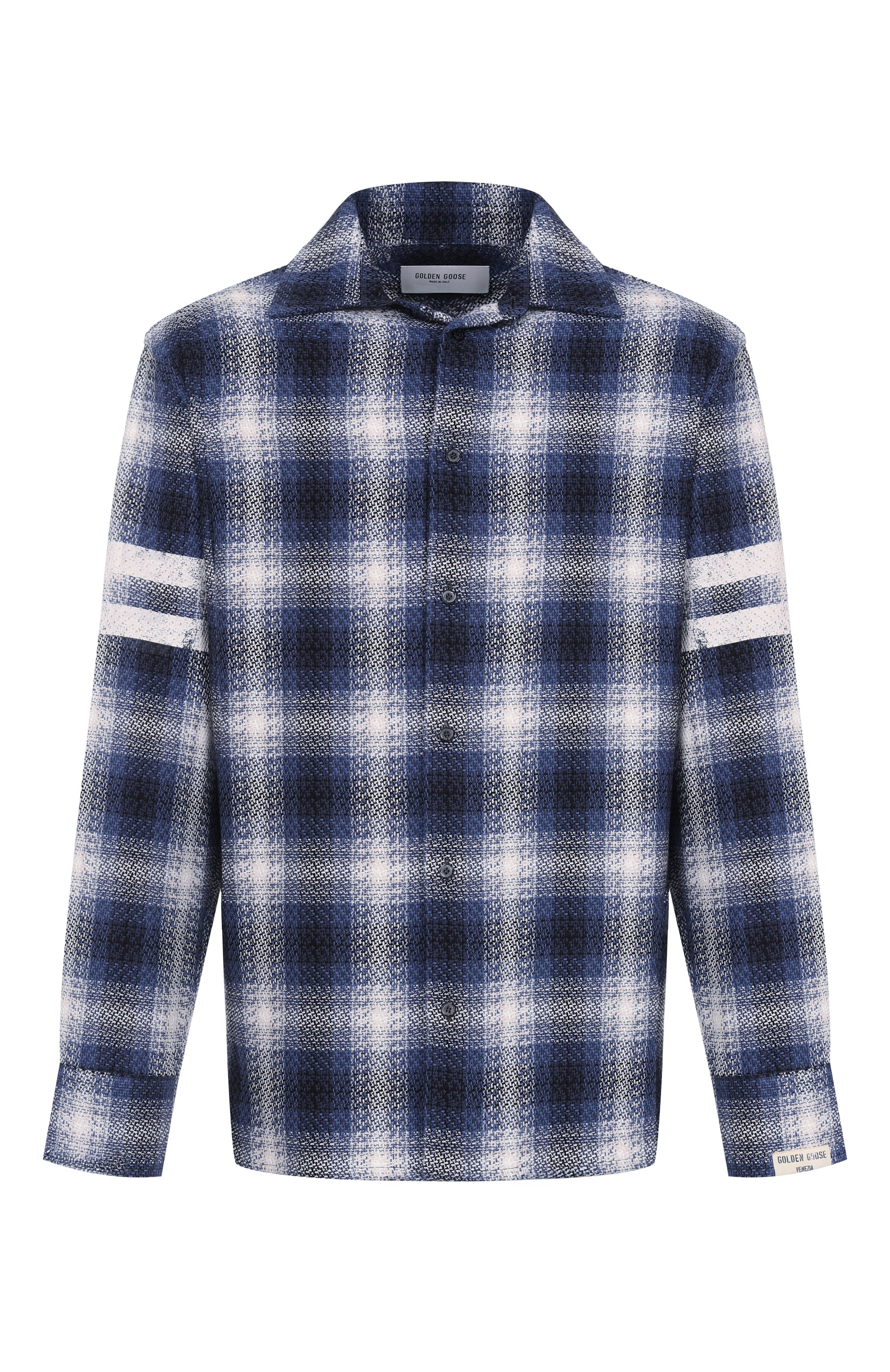 Хлопковая рубашка GOLDEN GOOSE DELUXE BRAND, арт. GMP02253.P001899, фото 1
