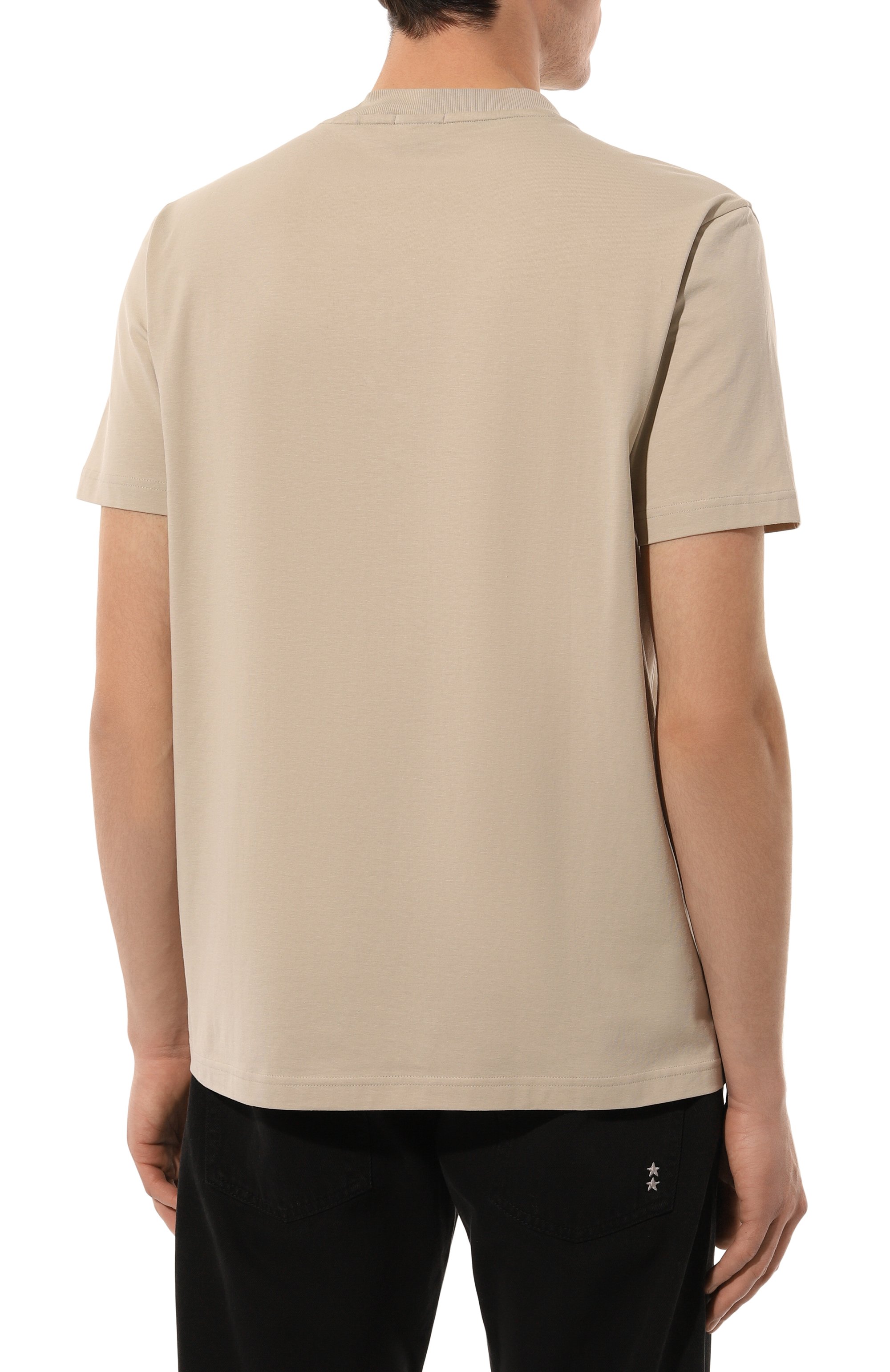 Хлопковая футболка BOSS GREEN, арт. 50506373, фото 4