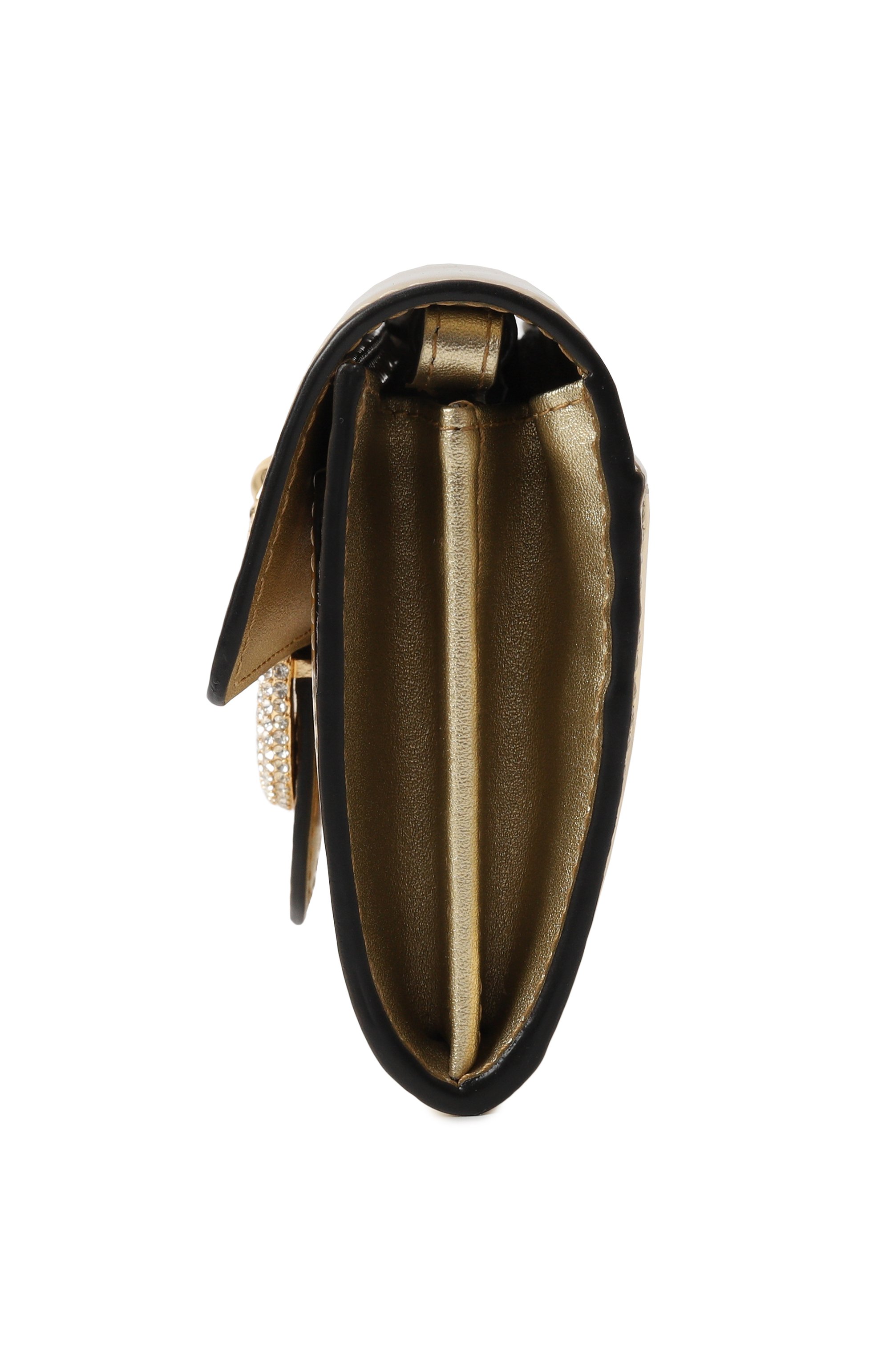 Сумка love one PINKO золотого цвета по цене 32600 руб., арт. 100062/A1JD, фото 4 Сумка love one PINKO, арт. 100062/A1JD, фото 4