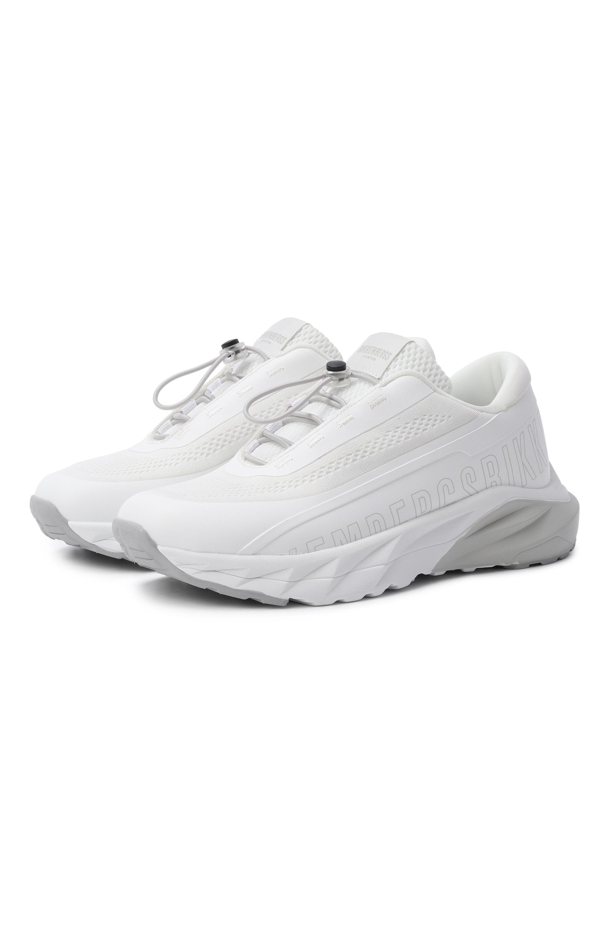 Комбинированные кроссовки DIRK BIKKEMBERGS белого цвета по цене 12100 руб., арт. K3B9-21843-1903_001, фото 1 Комбинированные кроссовки DIRK BIKKEMBERGS, арт. K3B9-21843-1903_001, фото 1