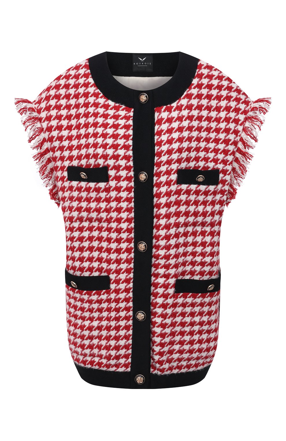 Жилет botrois x tsum BOTROIS красного цвета по цене 24900 руб., арт. SKU00000160, фото 1 Жилет botrois x tsum BOTROIS, арт. SKU00000160, фото 1