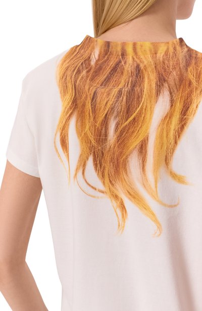 Хлопковая футболка MM6, арт. S52GC0361/M20048, фото 5