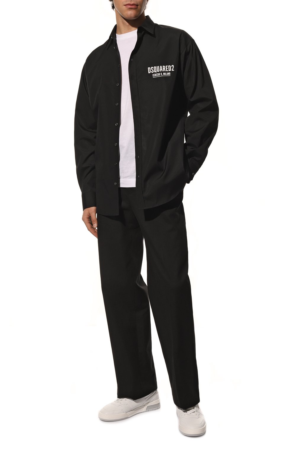 Хлопковая рубашка DSQUARED2, арт. S74DM0731/S36275, фото 2