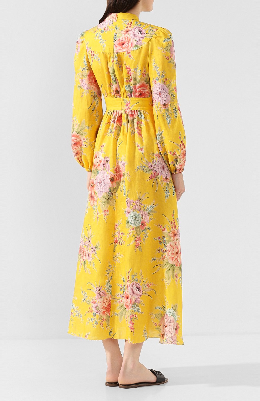 Льняное платье ZIMMERMANN, арт. 7114DZIN, фото 4