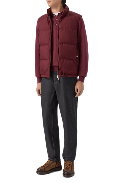 Шерстяные брюки BRUNELLO CUCINELLI, арт. M038PF1012, фото 2