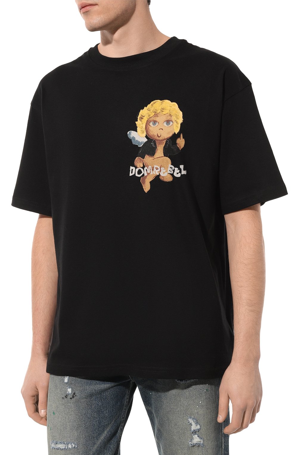 Хлопковая футболка DOMREBEL, арт. MBRAT/T-SHIRT, фото 3