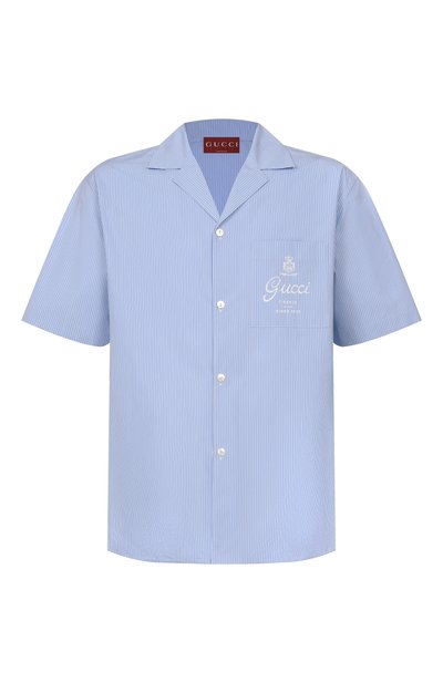 Мужская хлопковая рубашка GUCCI, арт. 794907/ZAJWW