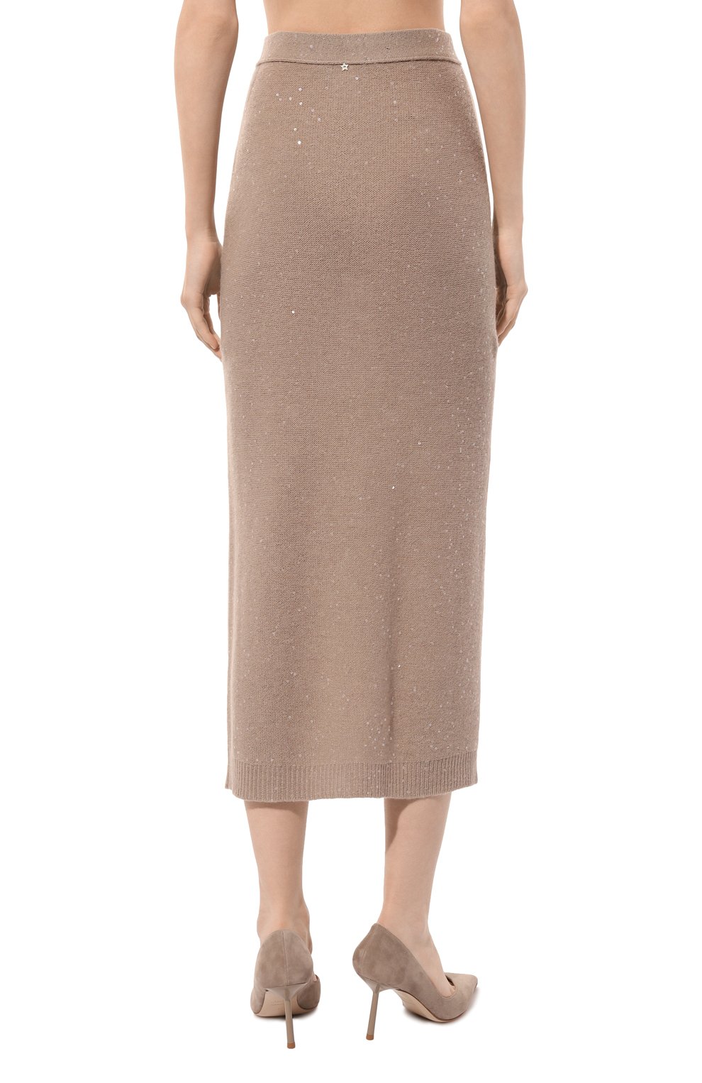 Юбка с отделкой пайетками LORENA ANTONIAZZI, арт. I24129SM02H/2989, фото 4