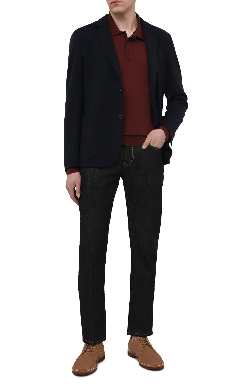 Замшевые дерби BRUNELLO CUCINELLI, арт. MZUS0FV806, фото 2