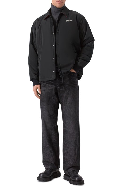 Утепленная куртка-рубашка Undercover UP2E4206 Чёрный  UP2E4206 Фото 2