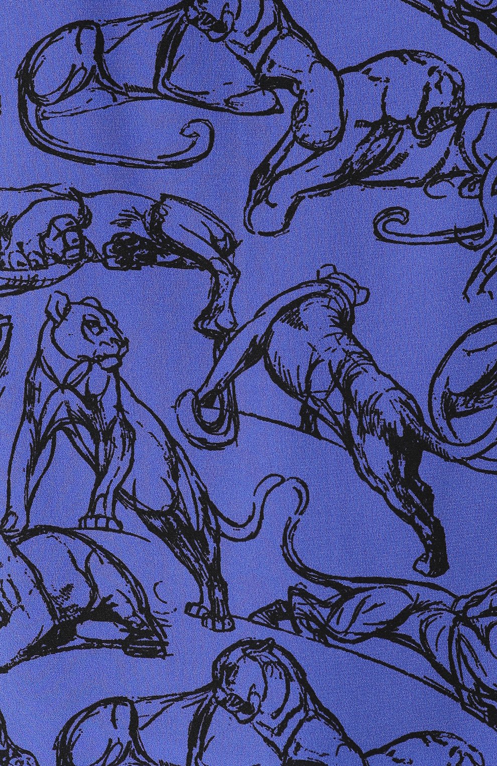 Шелковый топ CHAPURIN синего цвета по цене 13000 руб., арт. 9P68-16138, фото 5 Шелковый топ CHAPURIN, арт. 9P68-16138, фото 5
