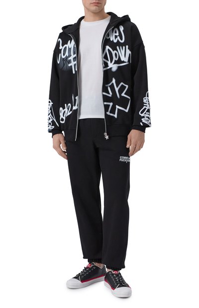 Хлопковые джоггеры COMME DES FUCKDOWN, арт. CFABM01914, фото 2