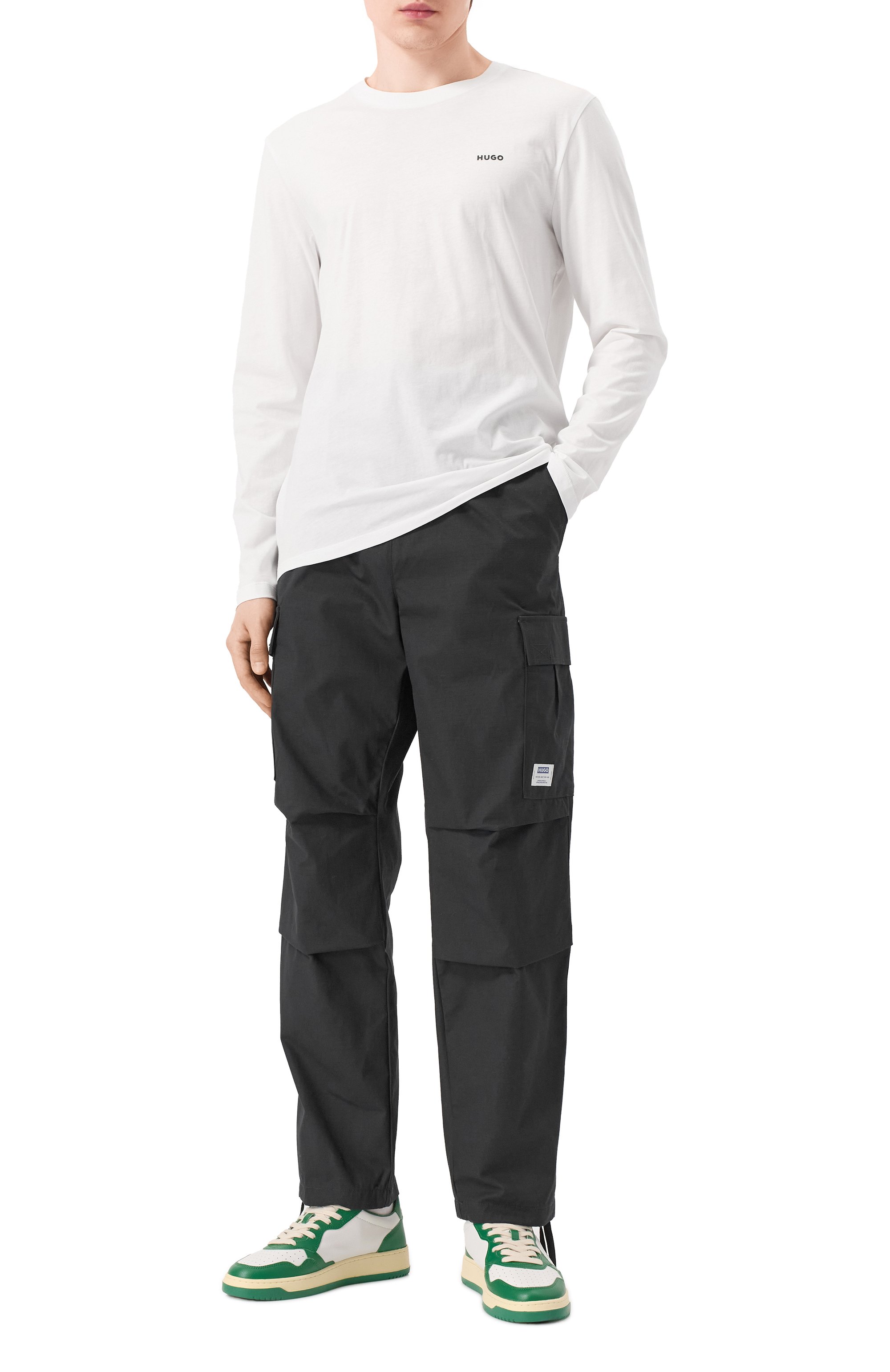 Хлопковые брюки-карго HUGO BLUE, арт. 50517923, фото 2